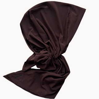 Chocolate Sport Pre-Tied Scarf