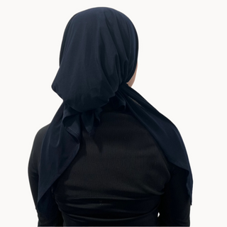 Navy Sport Pre-Tied Scarf