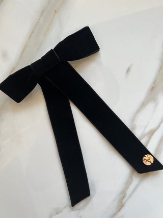Velvet Petite Bow