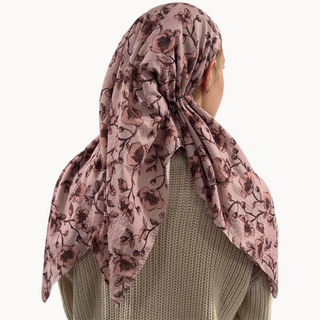 Blushwood Light Crinkle Open Pre-Tied Scarf