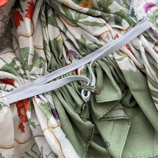 Floral Medallion Pre-Tied Scarf