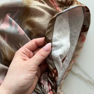 Blush Toile Pre-Tied Scarf