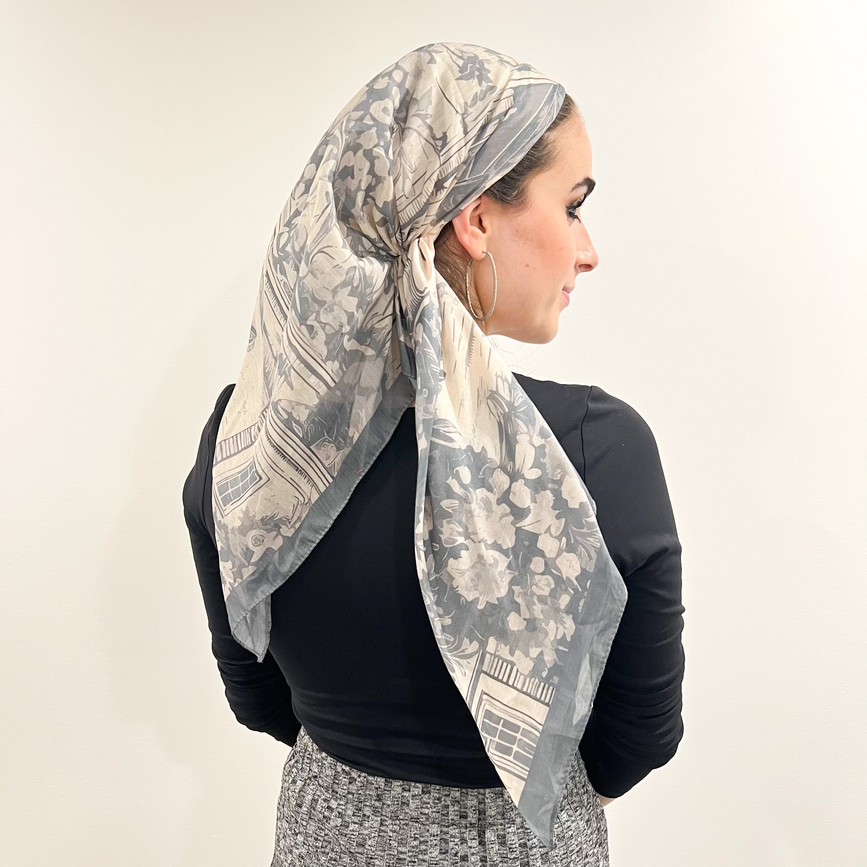 Jane Open Pre-Tied Scarf