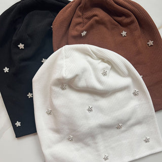 Crystal Bloom Beanie