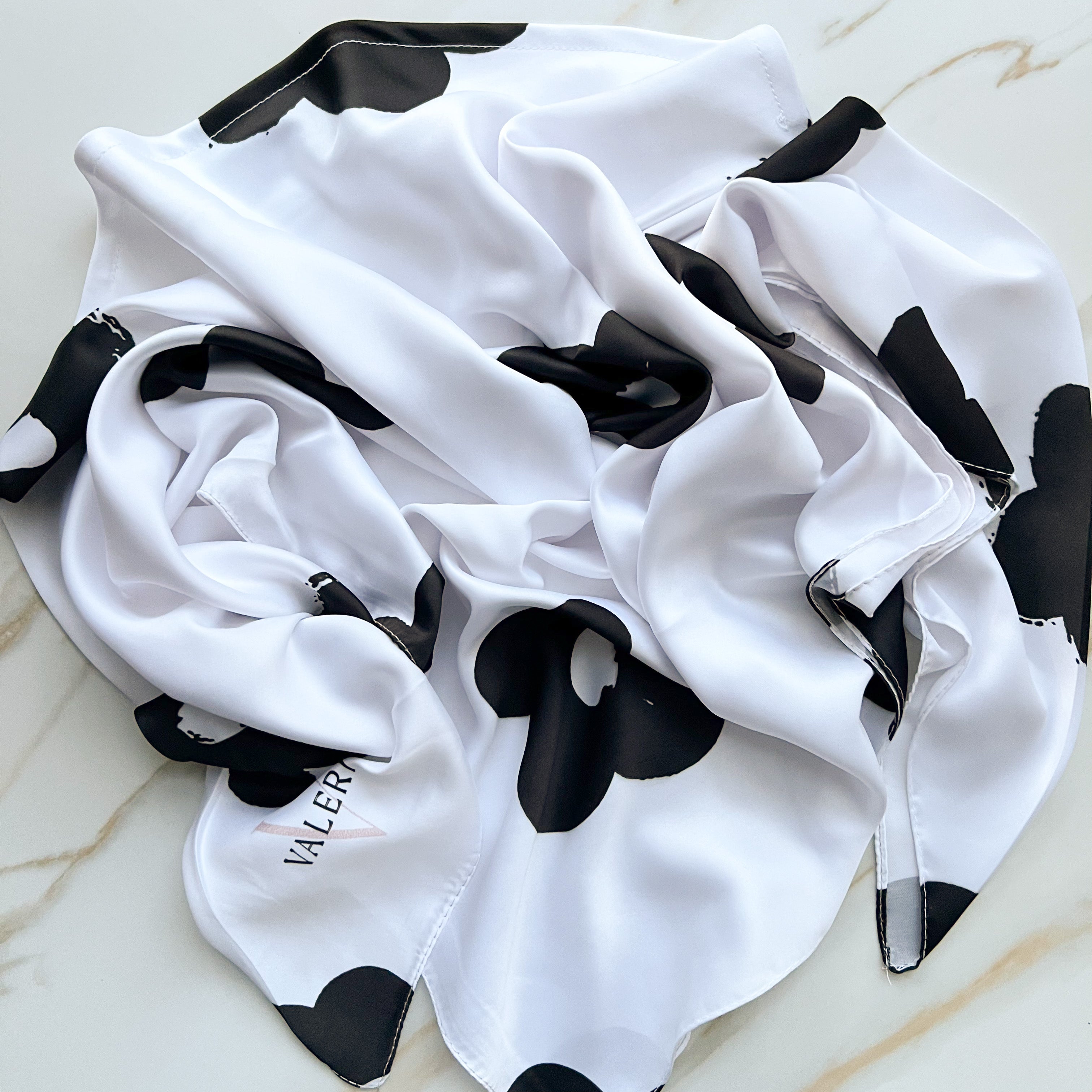Tara Satin Triangle Scarf