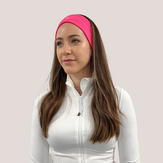 Kerria Yaffa Yoga X Valeri Headband- Hot Pink