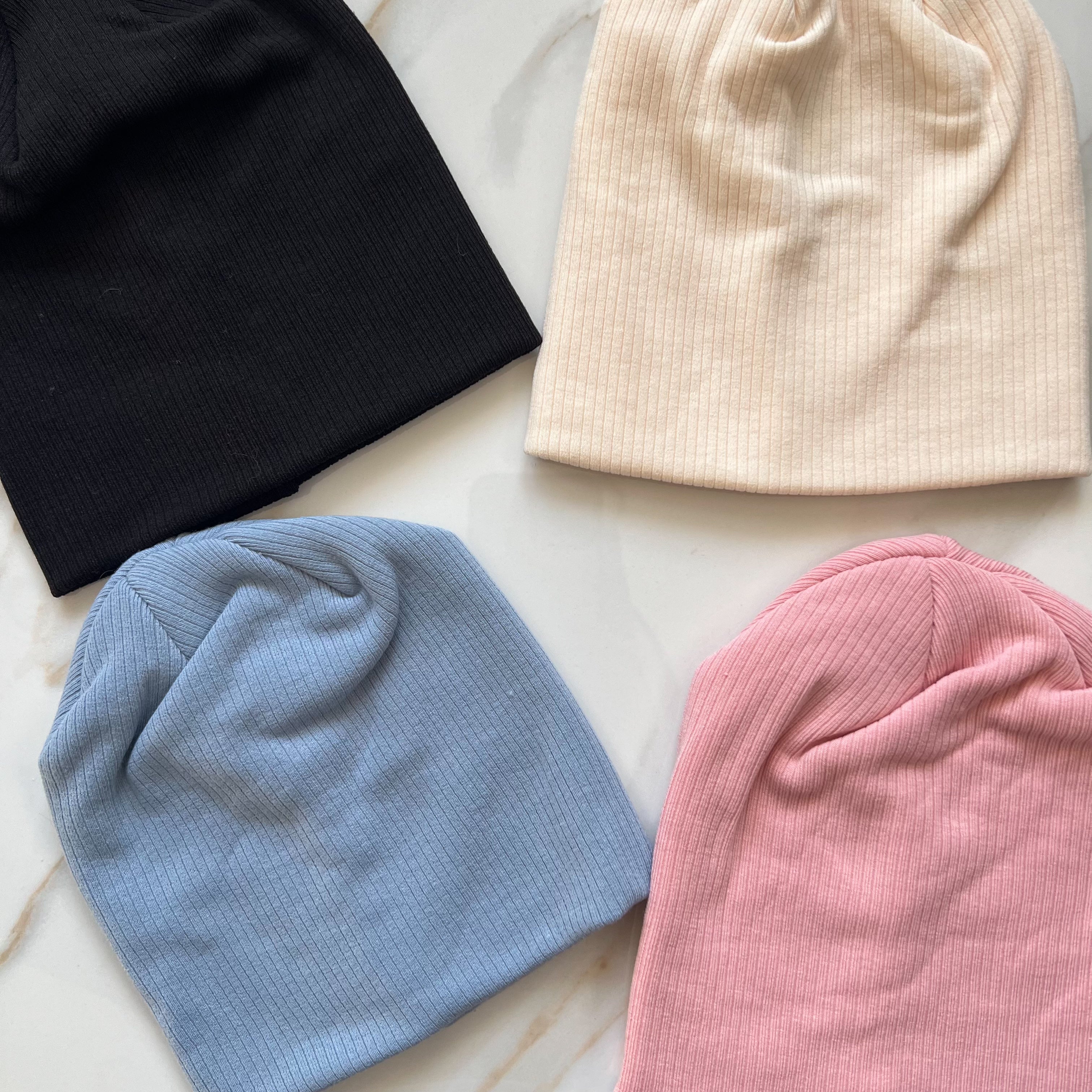 Classic Ribbed Baby Beanie