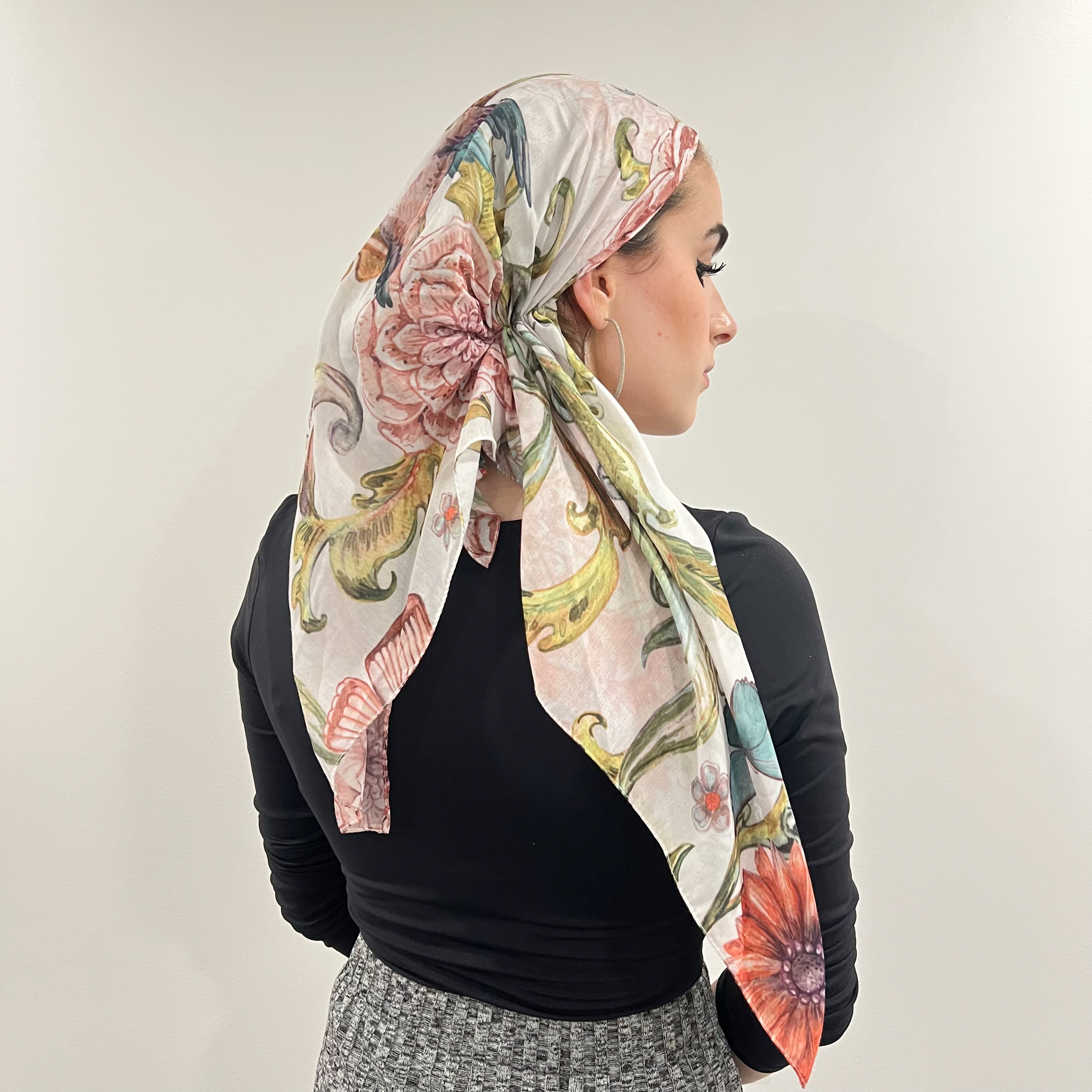 Cora Open Pre-Tied Scarf