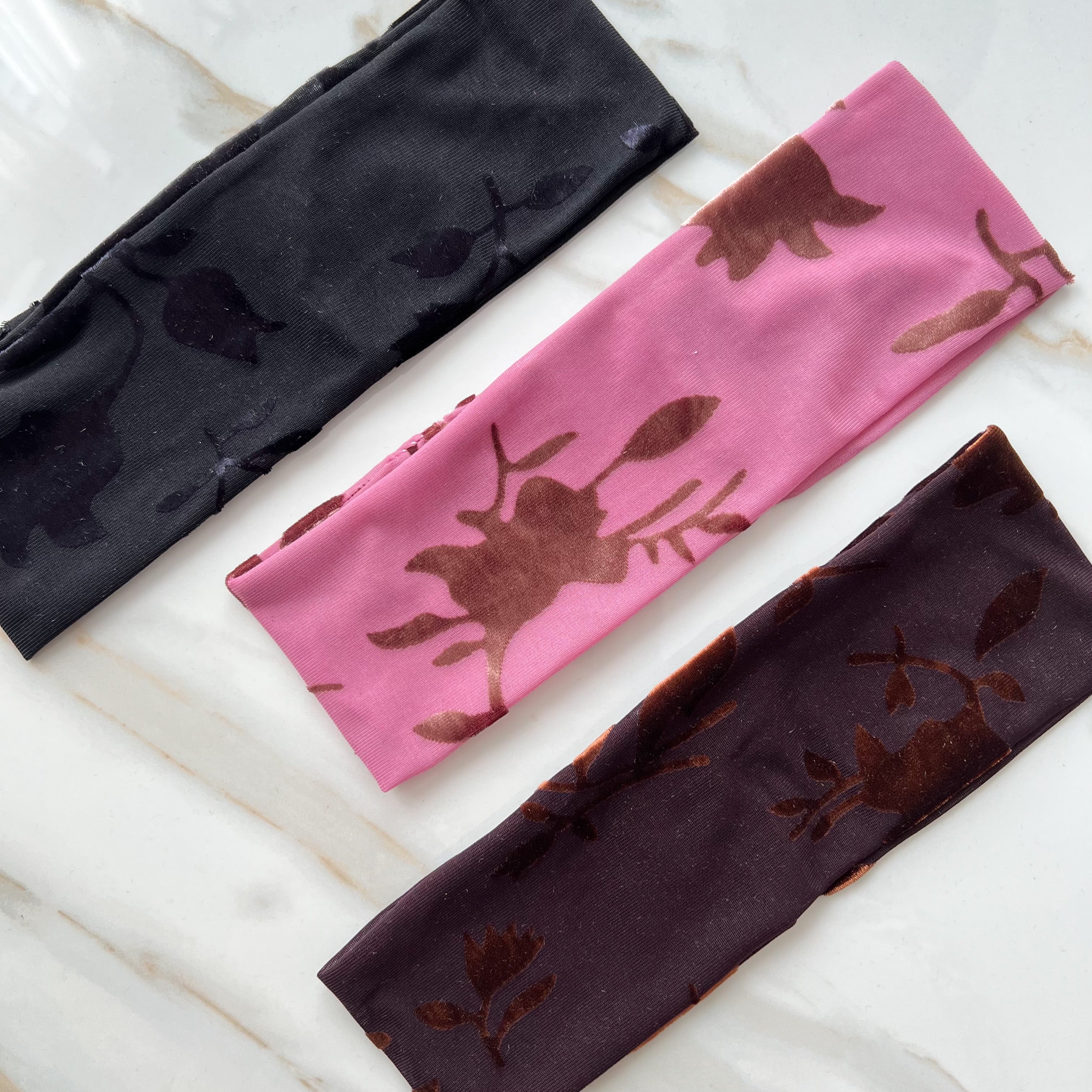 Rosa Velvet Headband - Standard