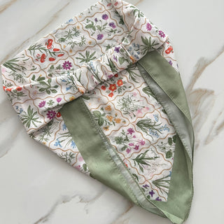 Floral Medallion Ready-Tied Bandana Scarf