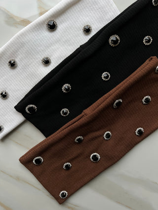 Selene Wide Ribbed Headband