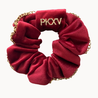 Cherry Velvet Scrunchie by PK HART