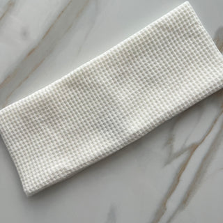 Cozy Waffle Knit Wide Headband