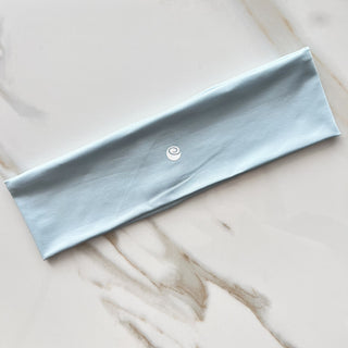 Hibiscus Yaffa Yoga X Valeri Headband- Sky Blue