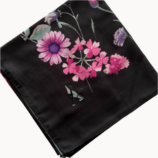 Lilac Meadow Open Square Scarf