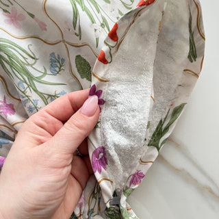 Floral Medallion Pre-Tied Scarf