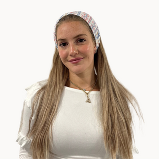 Pastel Scallop Crinkle Wide Headband