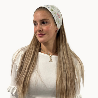 Soft Bloom Crinkle Wide Headband