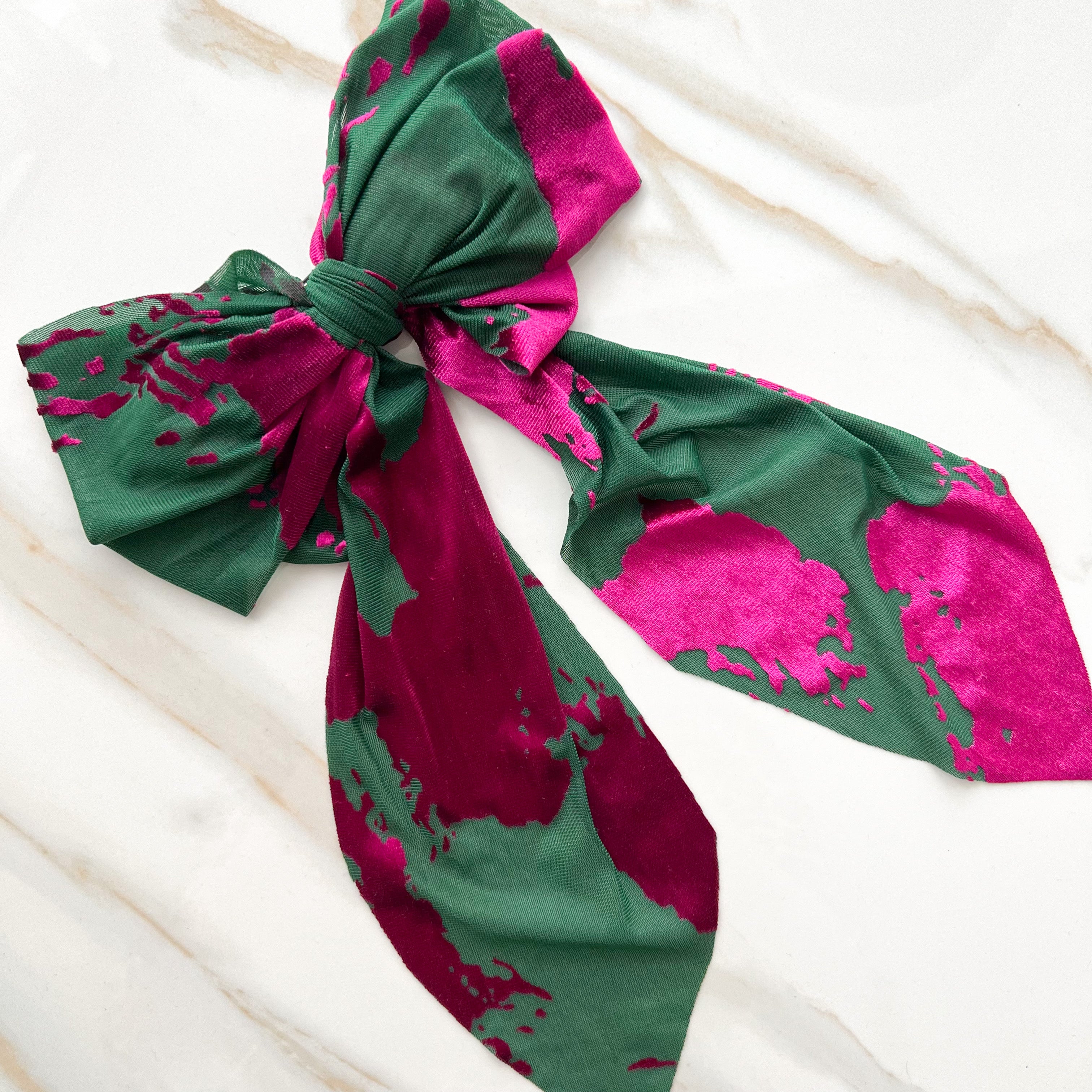 Gwenth Velvet Bow