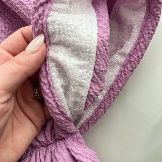 Orchid Crinkle Pre-Tied Scarf