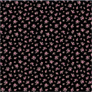 Midnight Rose Light Crinkle Square Scarf