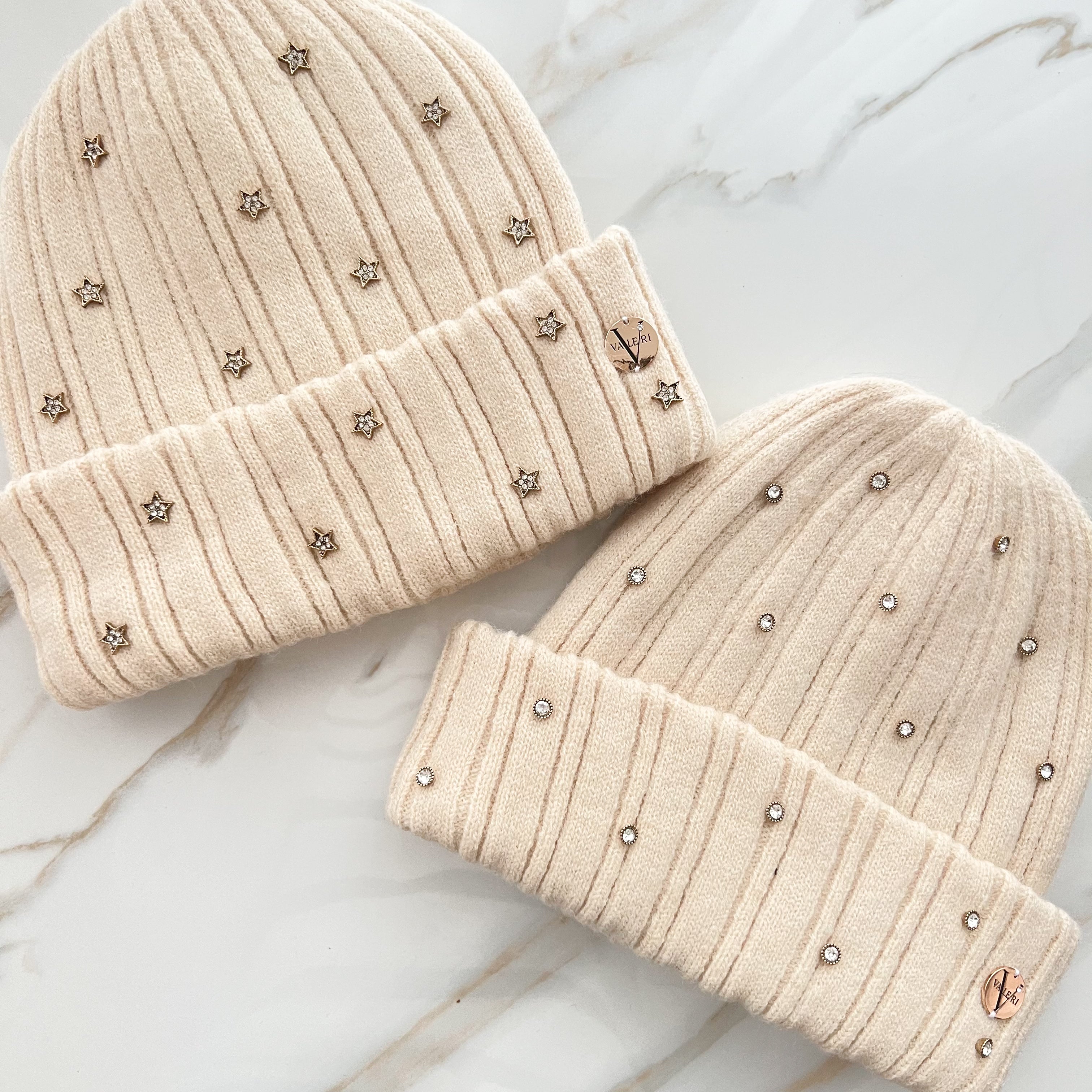 Double Sided Embellished Beanies