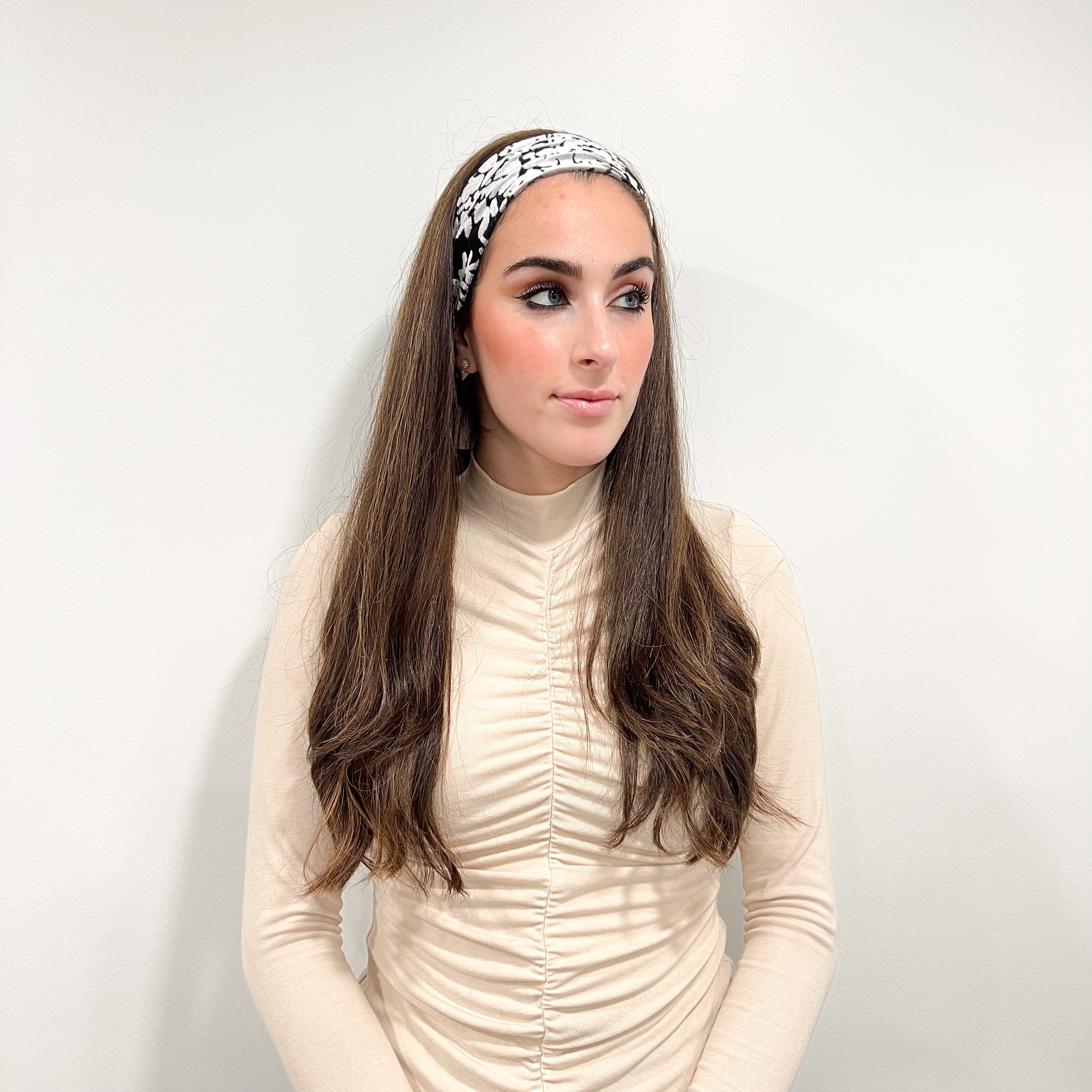 Leilani Velvet Headband - Skinny