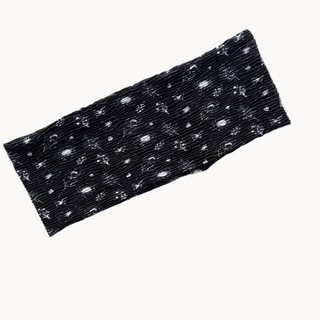 Valeri Signature Bloom Crinkle Wide Headband Collection