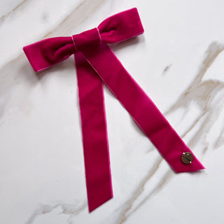 Velvet Petite Bow