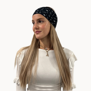 Valeri Signature Bloom Crinkle Wide Headband Collection