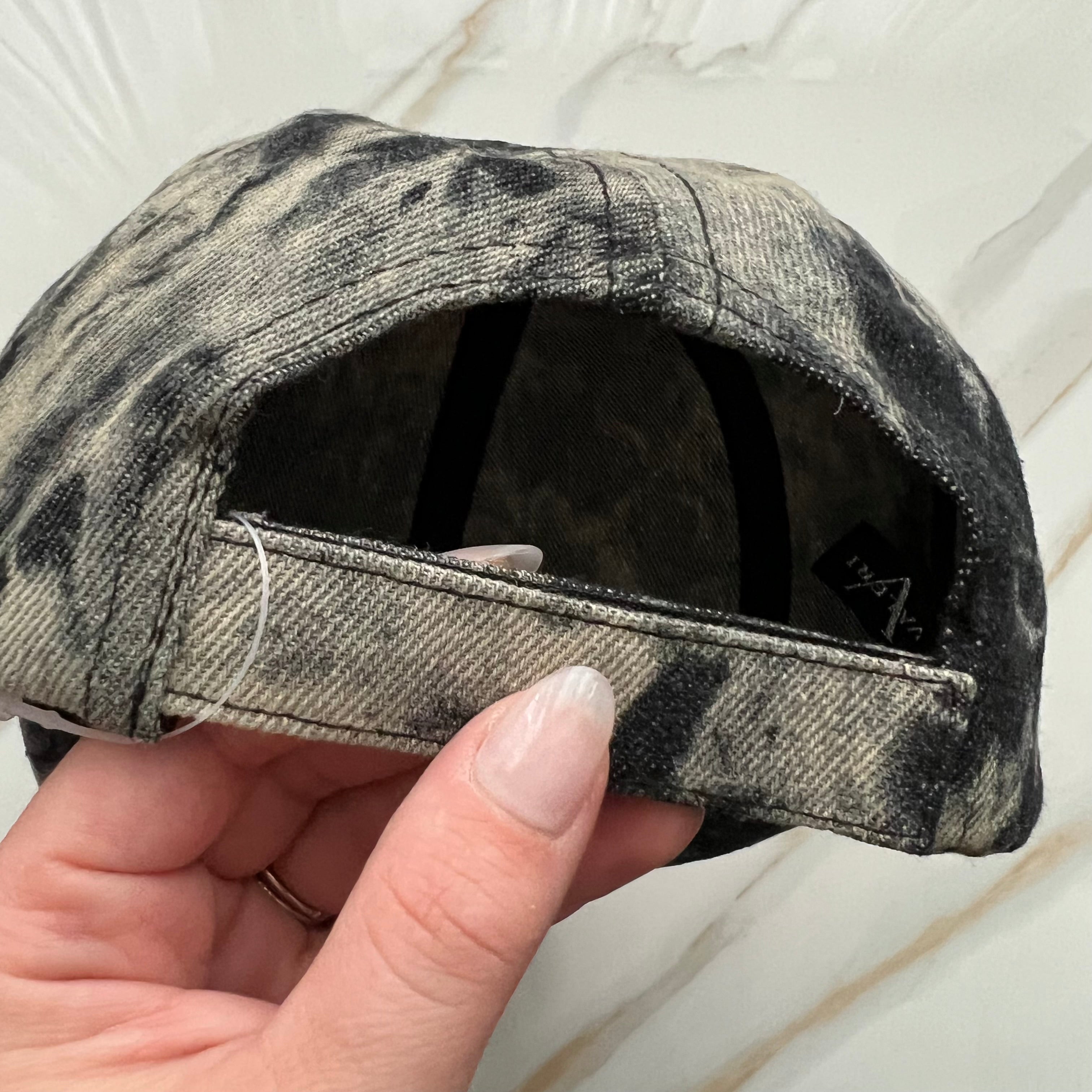 Denim Wash Cap