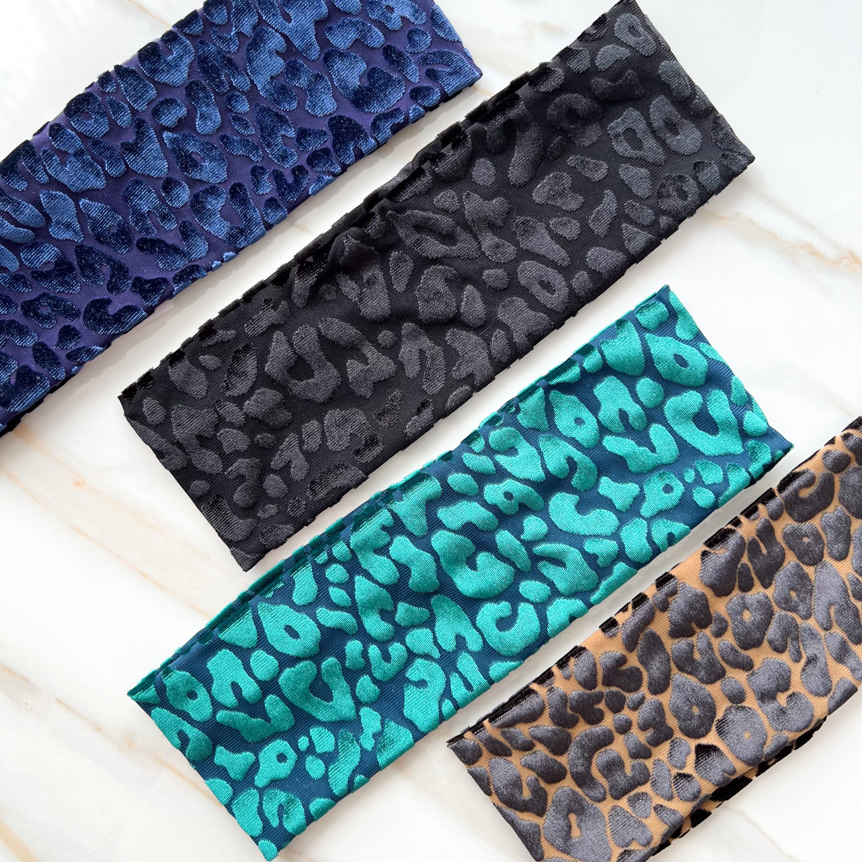 Leopard Velvet Headband - Standard