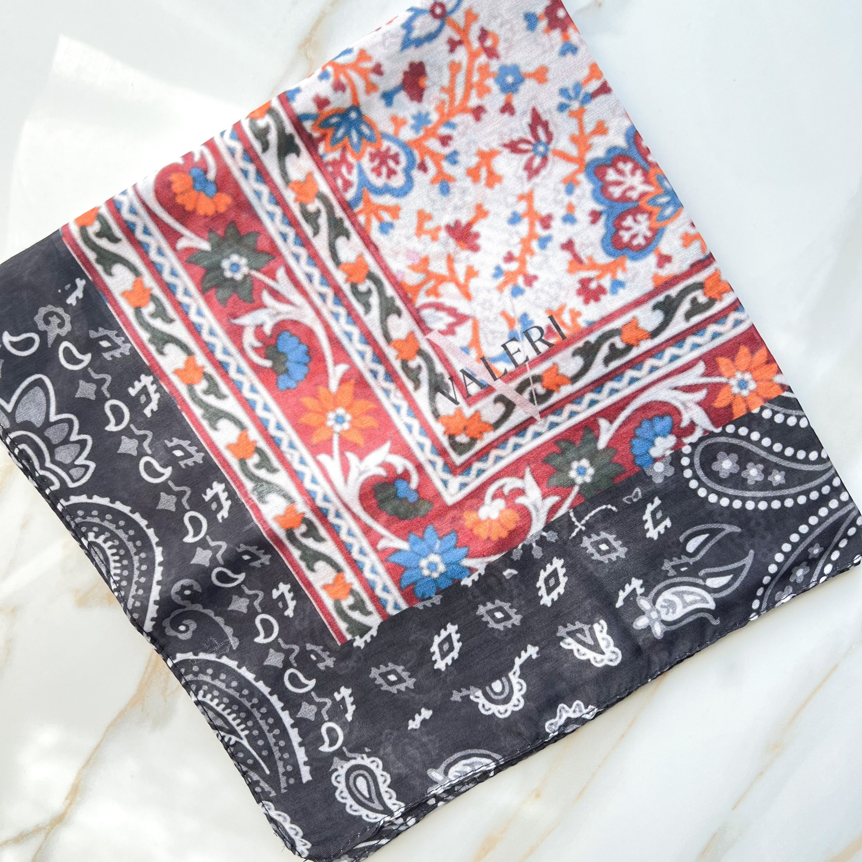 Beck Large Open Square Scarf