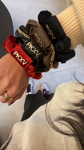Black Velvet Scrunchie by PK HART