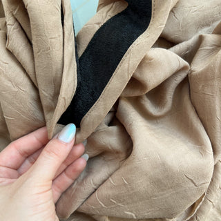 Camel Bamboo Triangle Scarf