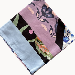 Whimsical Blooms Open Square Scarf