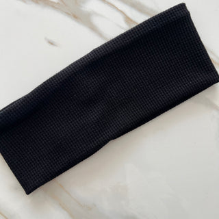 Waffle Sparkle Wide Headband