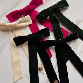 Velvet Petite Bow
