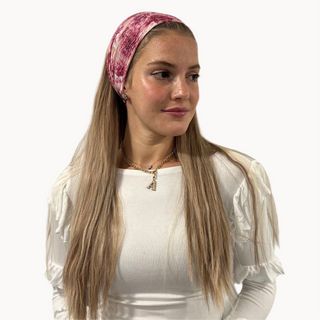 Dahlia Daydream Crinkle Wide Headband