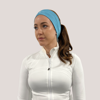 Hibiscus Yaffa Yoga X Valeri Headband- Blue