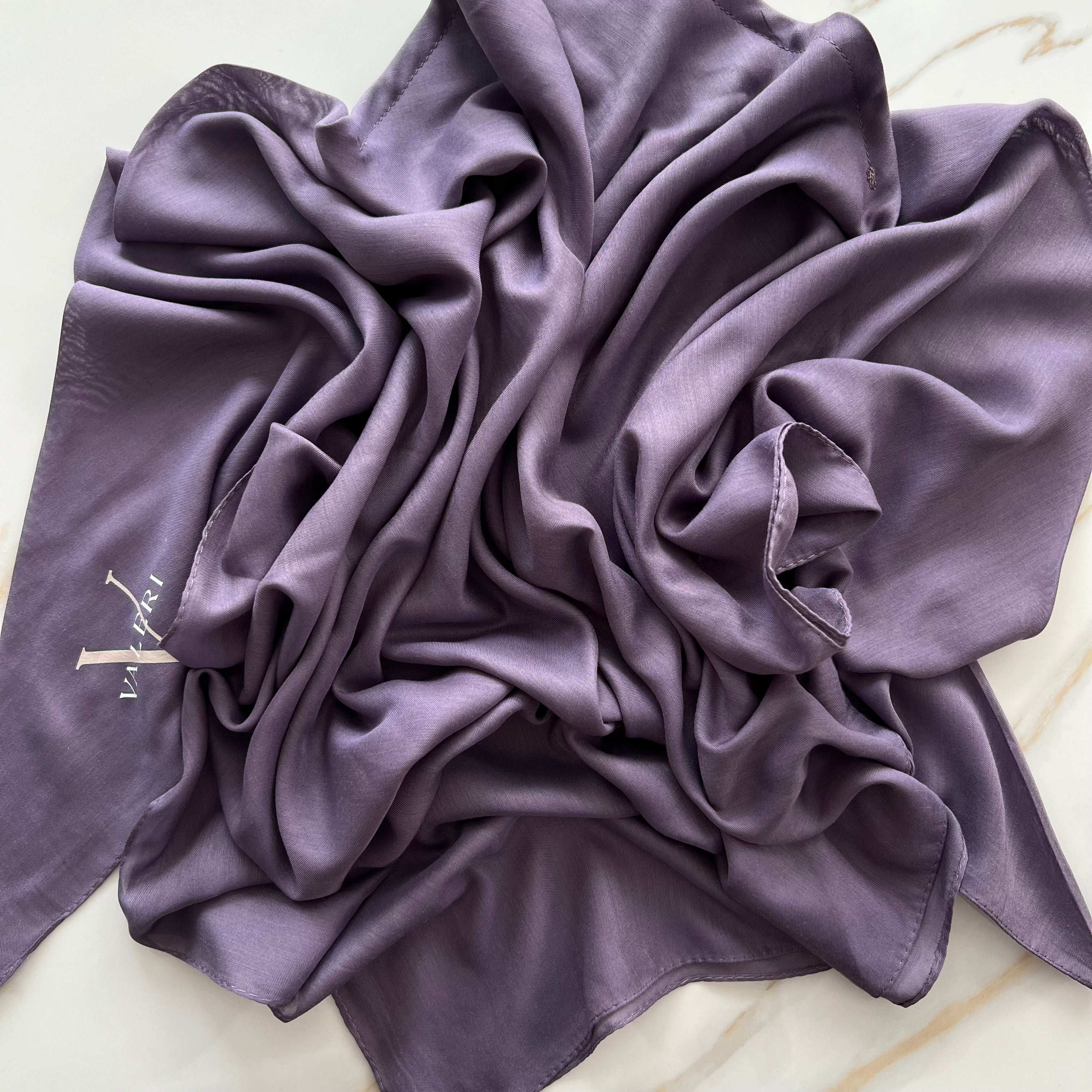 Violet Triangle Scarf