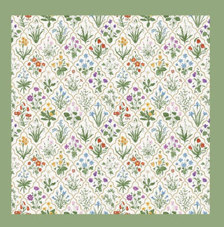 Floral Medallion Ready-Tied Bandana Scarf