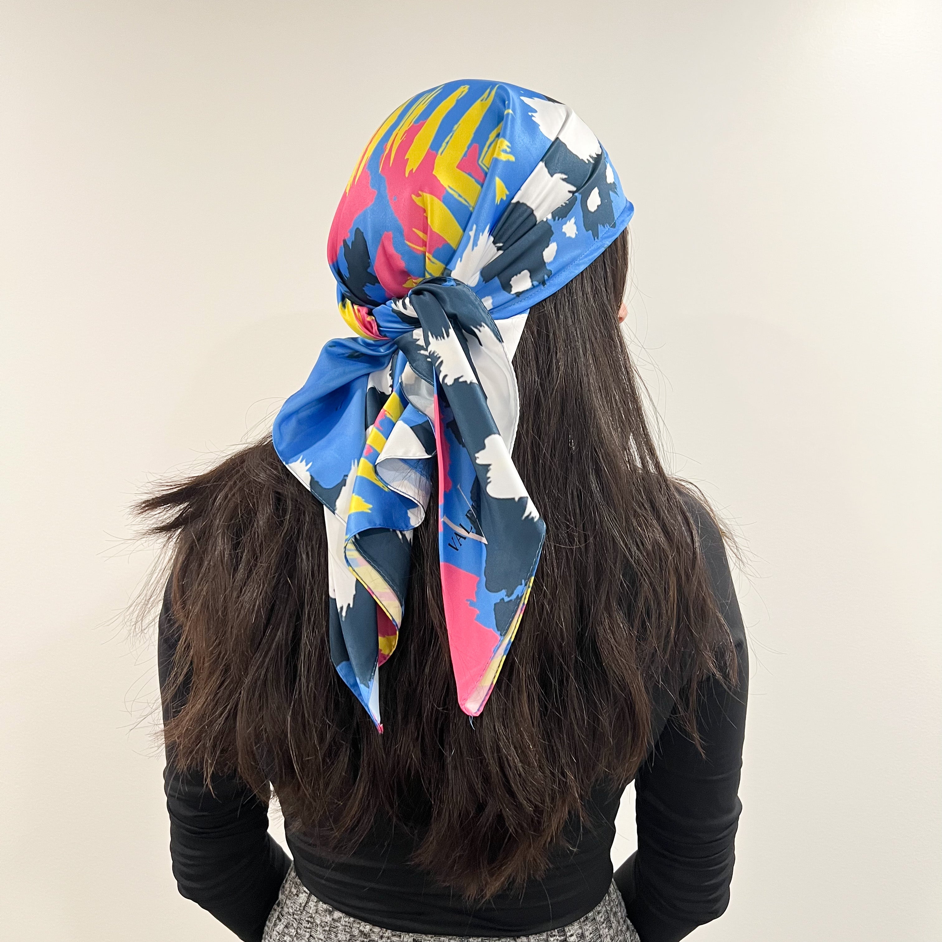 Ibiza Satin Triangle Scarf