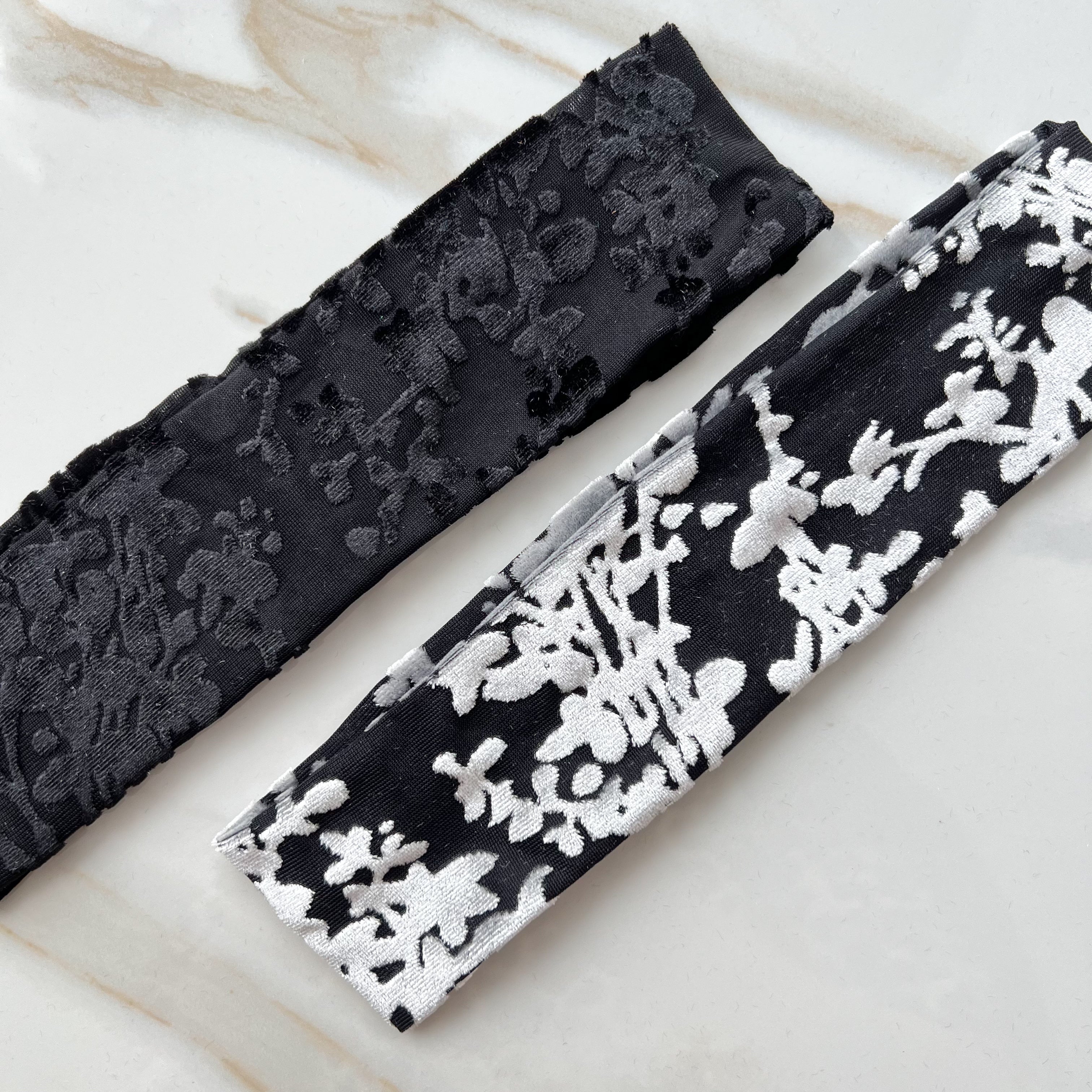 Leilani Velvet Headband - Skinny