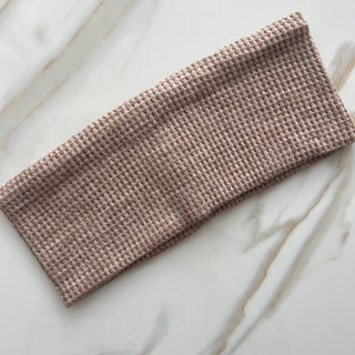 Cozy Waffle Knit Wide Headband