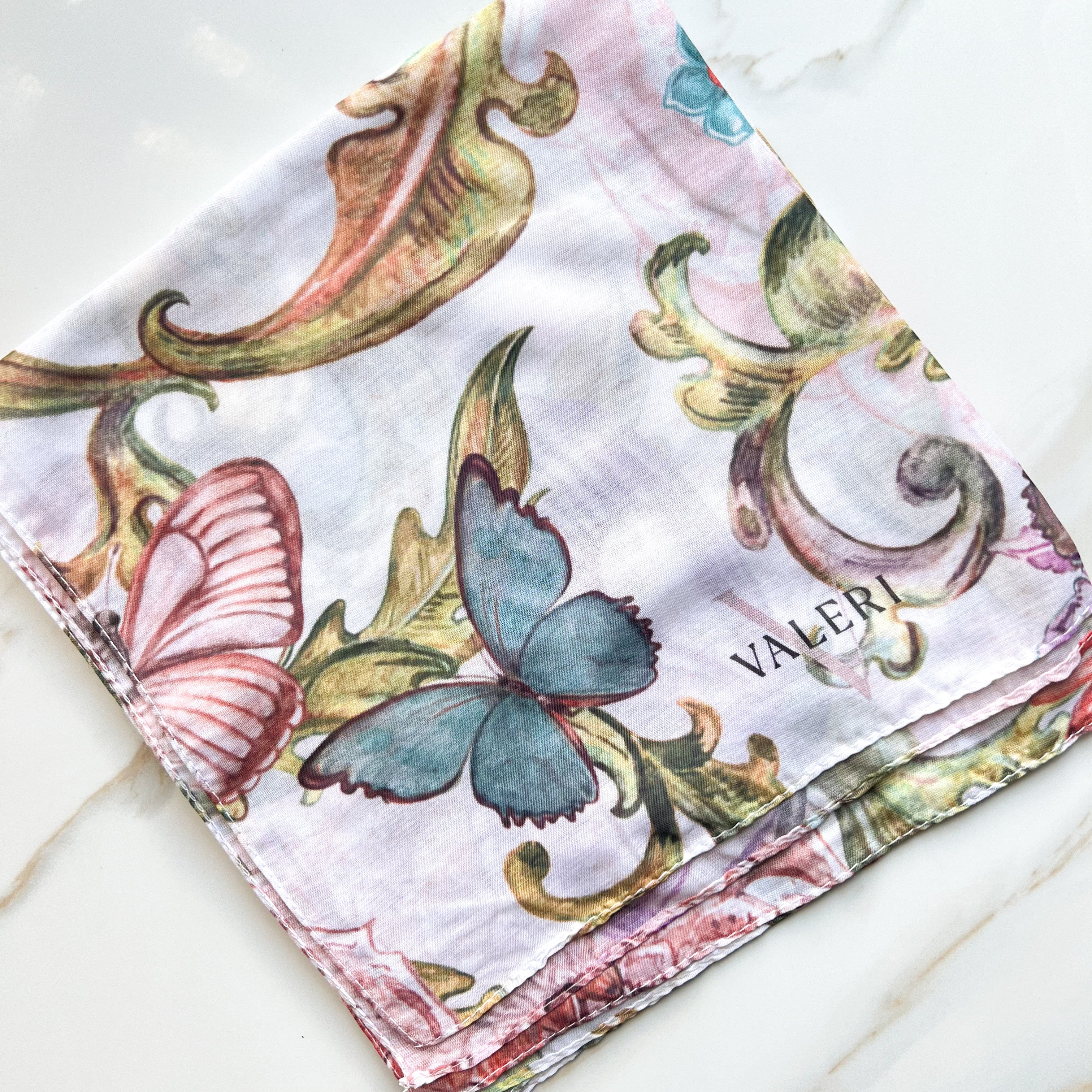 Cora Large Open Square Scarf
