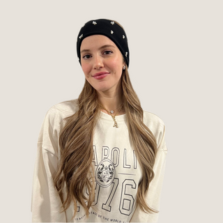 Aurora Pearl Wide Ribbed Headband