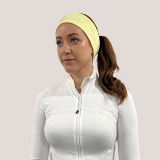 Kerria Yaffa Yoga X Valeri Headband- Yellow