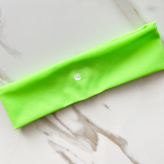 Kerria Yaffa Yoga X Valeri Headband- Neon Green