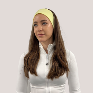 Kerria Yaffa Yoga X Valeri Headband- Yellow